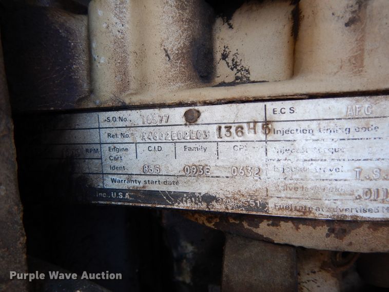 image for item DH2333 1985 Peterbilt 359 vacuum truck