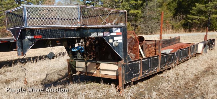 image for item DH2336 2011 Shop built equipment trailer
