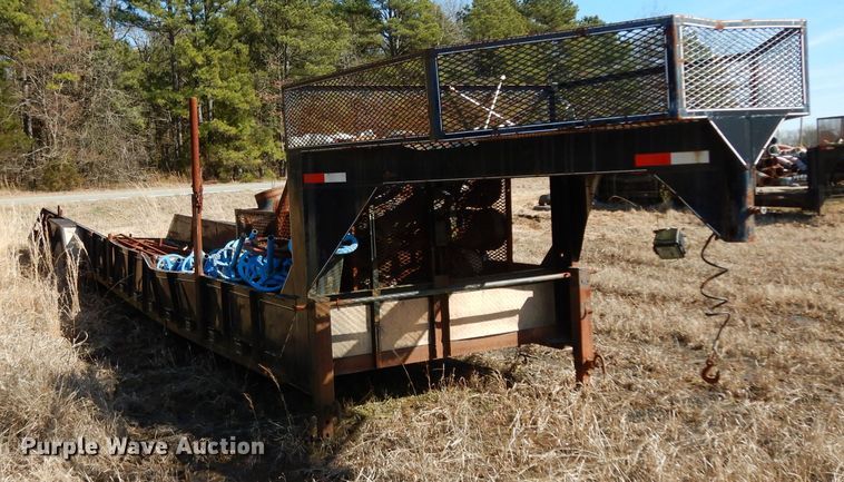 image for item DH2336 2011 Shop built equipment trailer