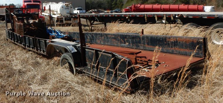 image for item DH2336 2011 Shop built equipment trailer