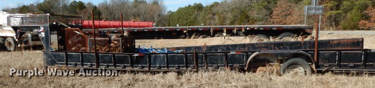image for item DH2336 2011 Shop built equipment trailer