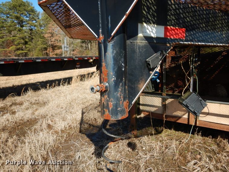 image for item DH2336 2011 Shop built equipment trailer