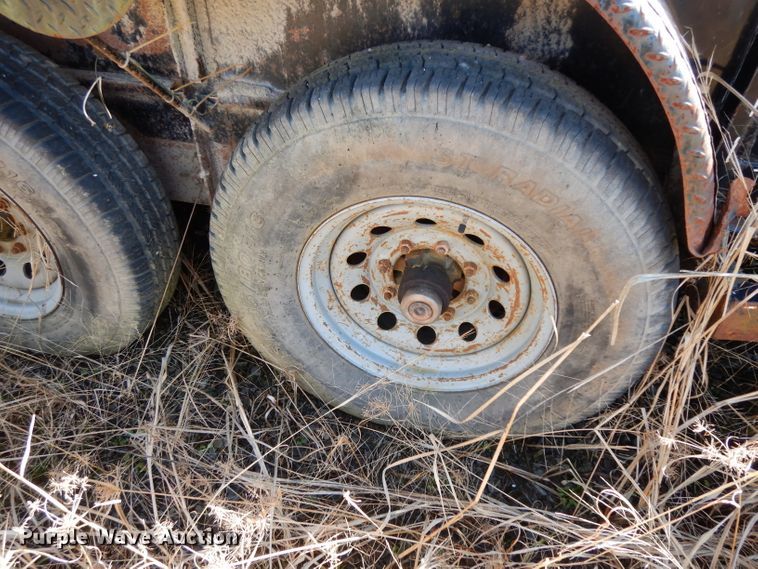 image for item DH2336 2011 Shop built equipment trailer