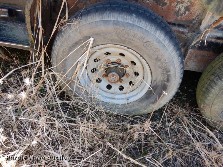 image for item DH2336 2011 Shop built equipment trailer