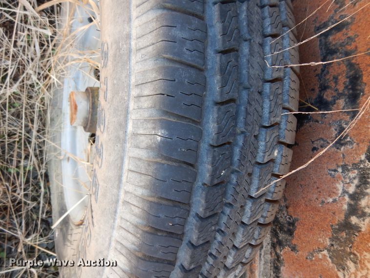 image for item DH2336 2011 Shop built equipment trailer