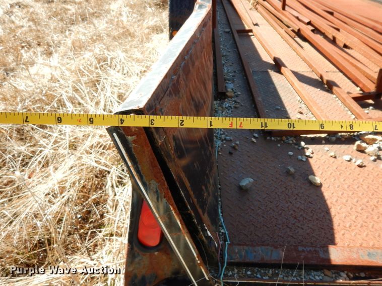 image for item DH2336 2011 Shop built equipment trailer