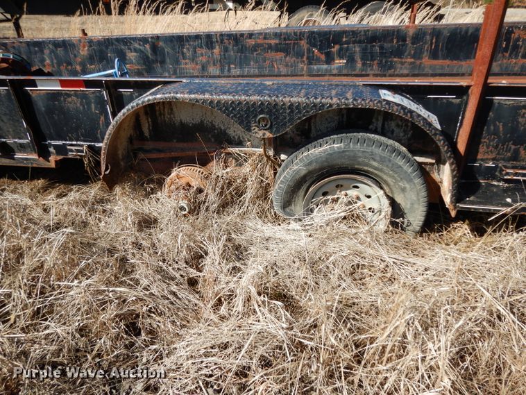 image for item DH2336 2011 Shop built equipment trailer