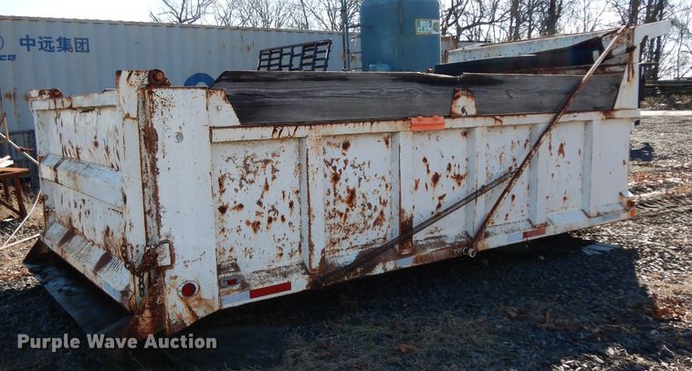 image for item DH2345 Davis HPT13-15 dump bed