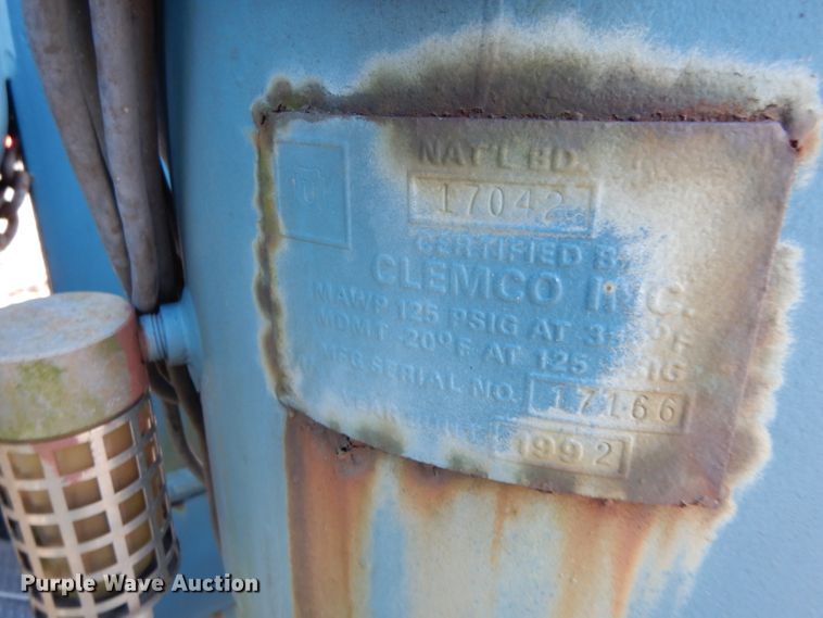 image for item DH2346 1992 Clemco Big Chem media blasting machine