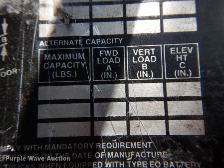 image for item DH2349 Raymond EASi-OPC30TT forklift