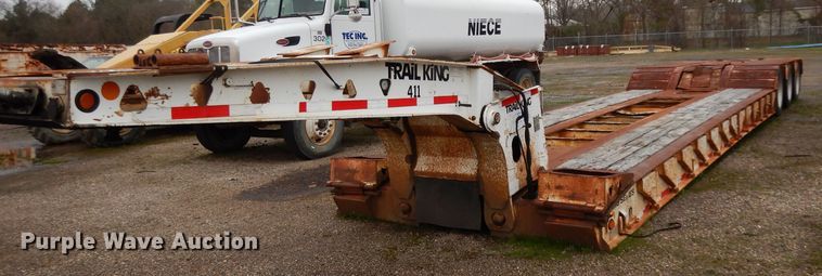 image for item DH2361 Trail King lowboy equipment trailer