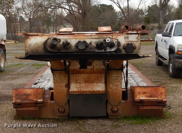 image for item DH2361 Trail King lowboy equipment trailer