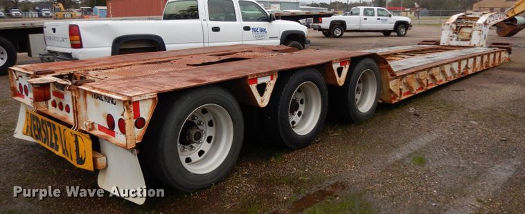 image for item DH2361 Trail King lowboy equipment trailer