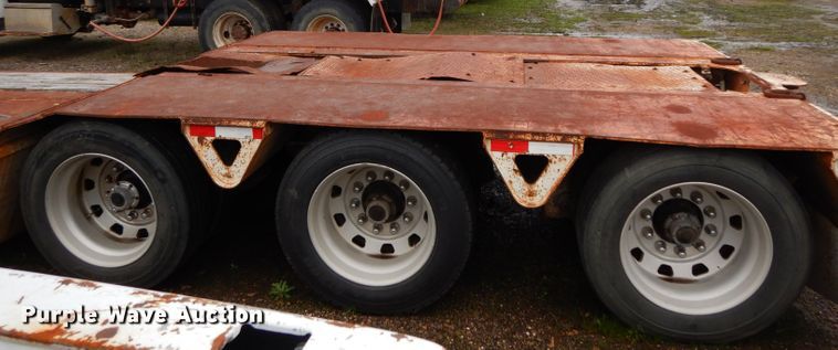 image for item DH2361 Trail King lowboy equipment trailer