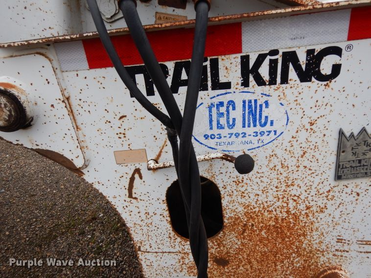 image for item DH2361 Trail King lowboy equipment trailer