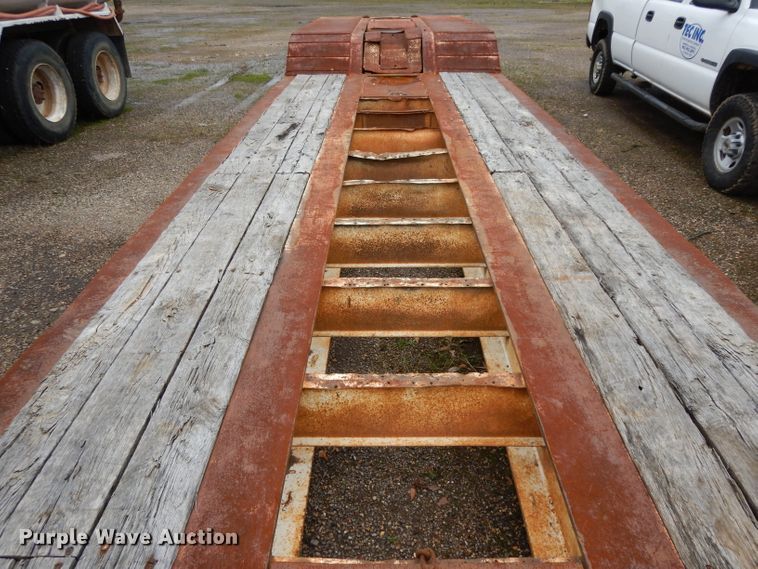 image for item DH2361 Trail King lowboy equipment trailer