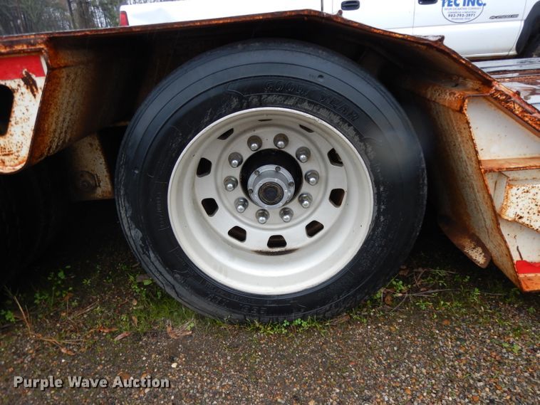 image for item DH2361 Trail King lowboy equipment trailer