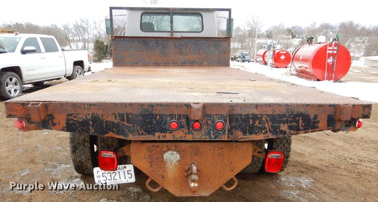 image for item DH4380 1995 International 4700 flatbed truck