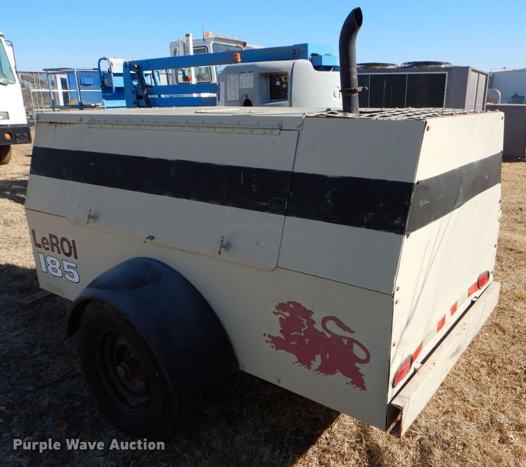 image for item DH4389 1995 Leroi 185DJF air compressor