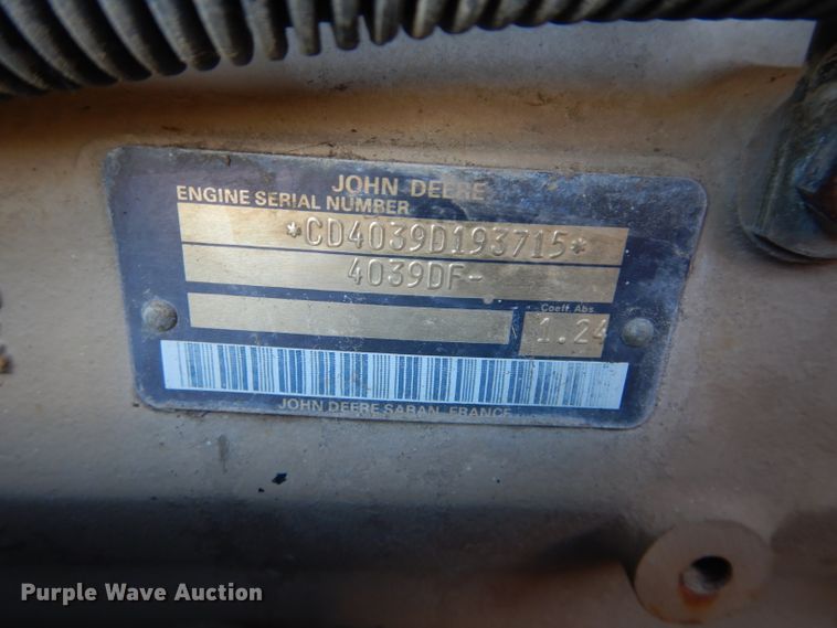 image for item DH4389 1995 Leroi 185DJF air compressor