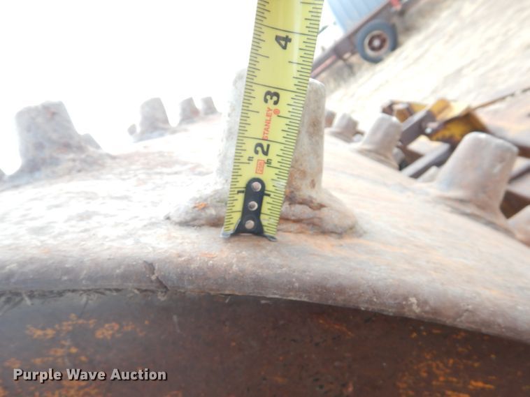 image for item DH4789 F.W. McCoy Co sheepsfoot double drum roller