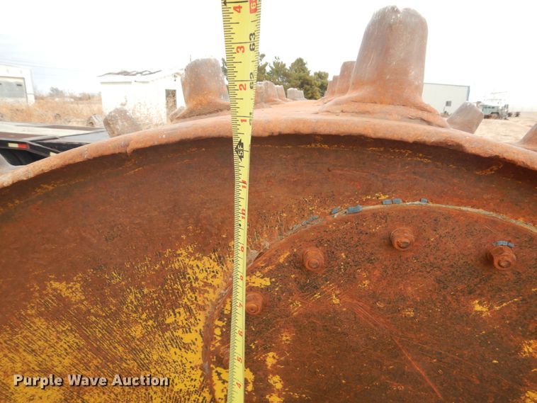 image for item DH4789 F.W. McCoy Co sheepsfoot double drum roller