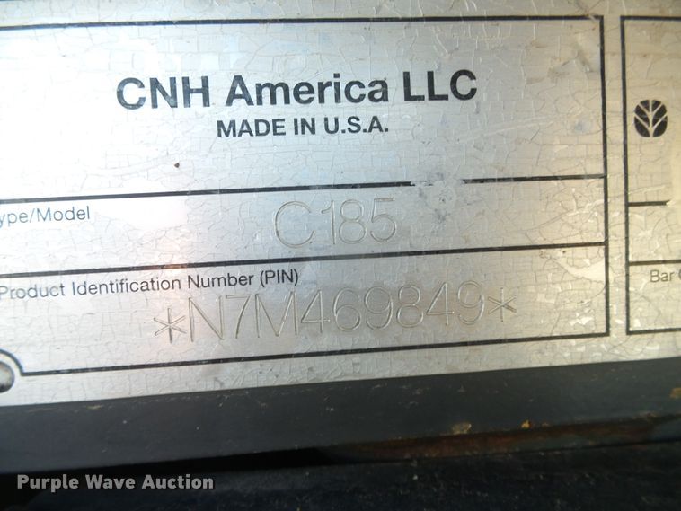 image for item DH4808 2007 New Holland C185 skid steer