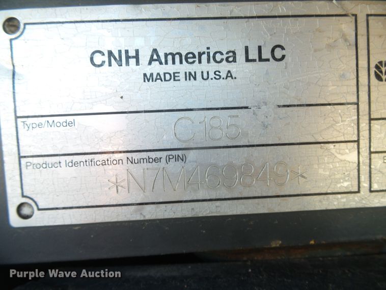 image for item DH4808 2007 New Holland C185 skid steer