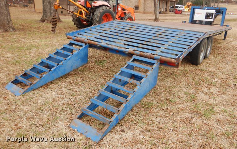 image for item DI2419 Road King 2X14 equipment trailer