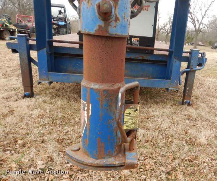 image for item DI2419 Road King 2X14 equipment trailer