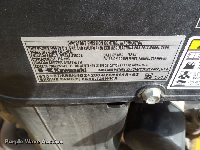 image for item EM9920 2014 Hustler FasTrak 932822 ZTR lawn mower