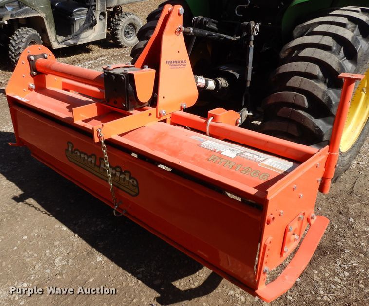 Land Pride RTR1266 tiller in Tonganoxie, KS Item ER9911 sold Purple
