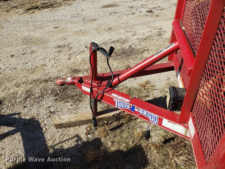image for item EZ9071 2010 Texas Bragg utility trailer