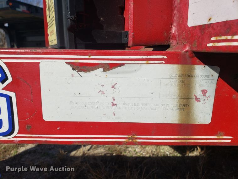 image for item EZ9071 2010 Texas Bragg utility trailer