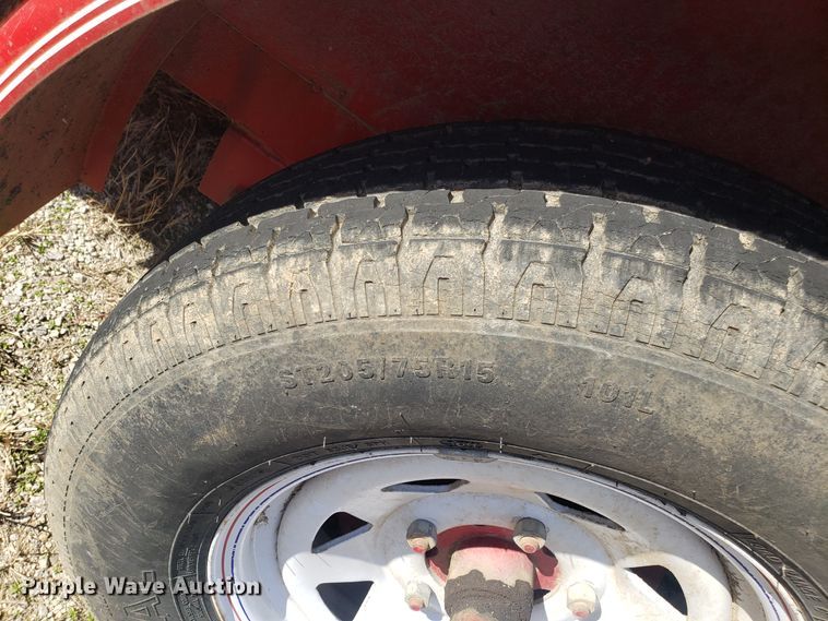 image for item EZ9071 2010 Texas Bragg utility trailer