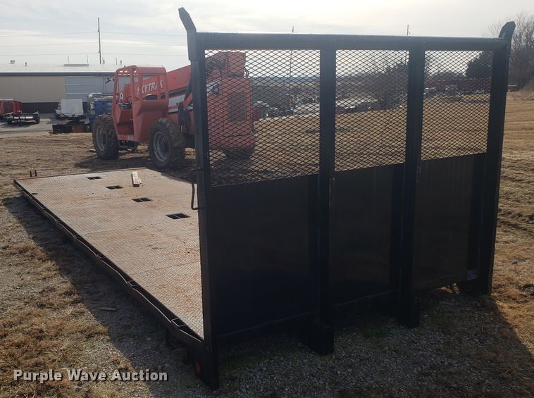 image for item EZ9073 Ox Bodies Inc. flatbed