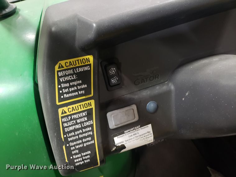 image for item EZ9084 John Deere Gator 825i utility vehicle