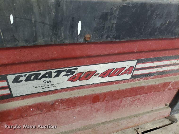 image for item EZ9087 Coats 40A tire machine