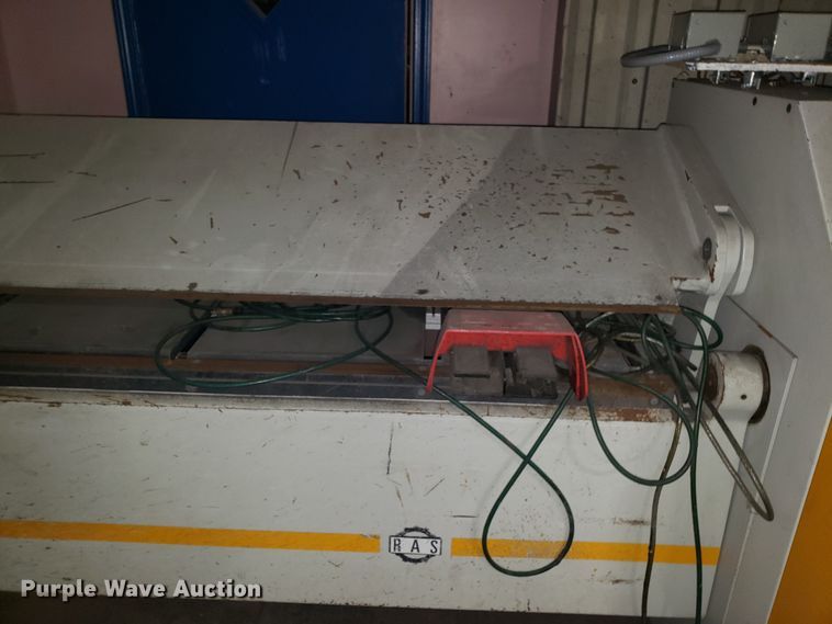 image for item EZ9092 Ras Turbobend System 6000 metal folding unit