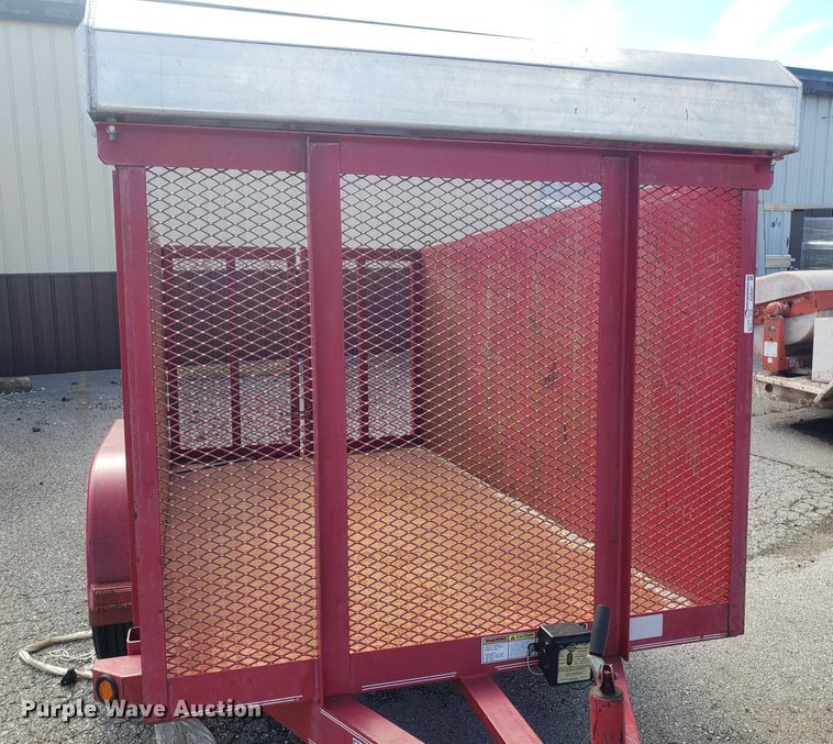 image for item EZ9097 2011 Texas Bragg utility trailer