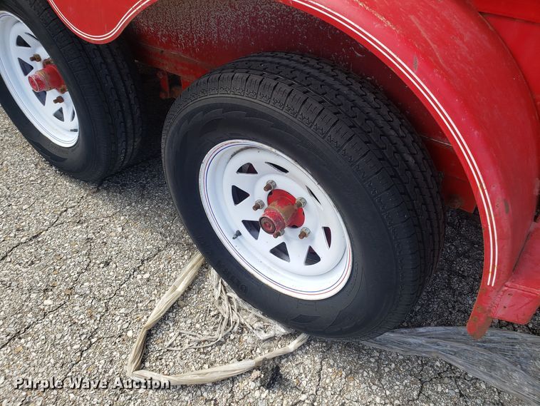 image for item EZ9097 2011 Texas Bragg utility trailer