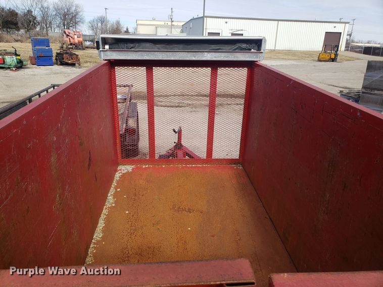 image for item EZ9097 2011 Texas Bragg utility trailer