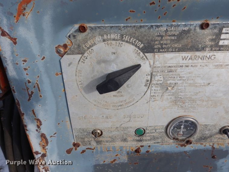 image for item FU9201 Lincoln SA-200-F-163 welder
