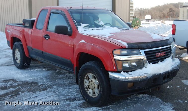 image for item FU9219 2006 GMC Canyon Ext. Cab pickup truck