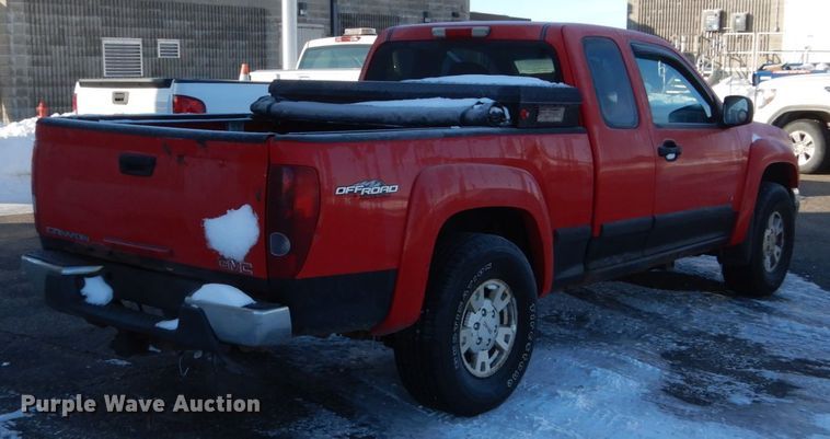 image for item FU9219 2006 GMC Canyon Ext. Cab pickup truck