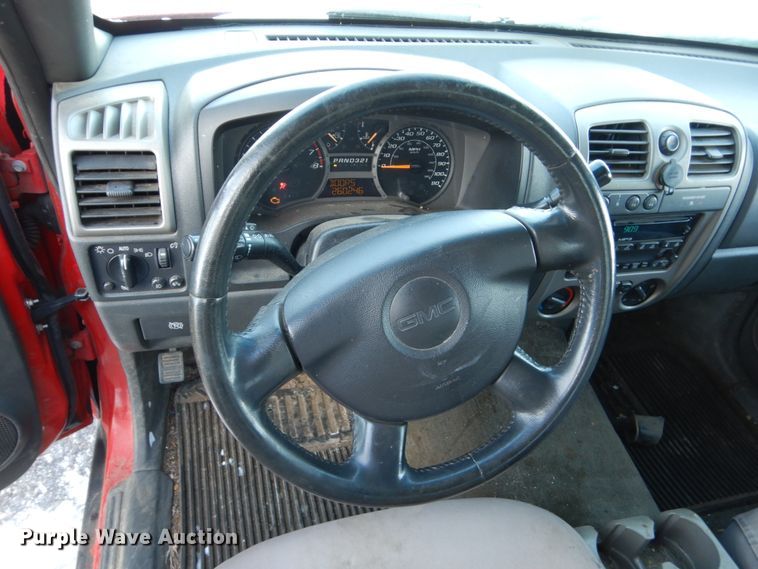 image for item FU9219 2006 GMC Canyon Ext. Cab pickup truck