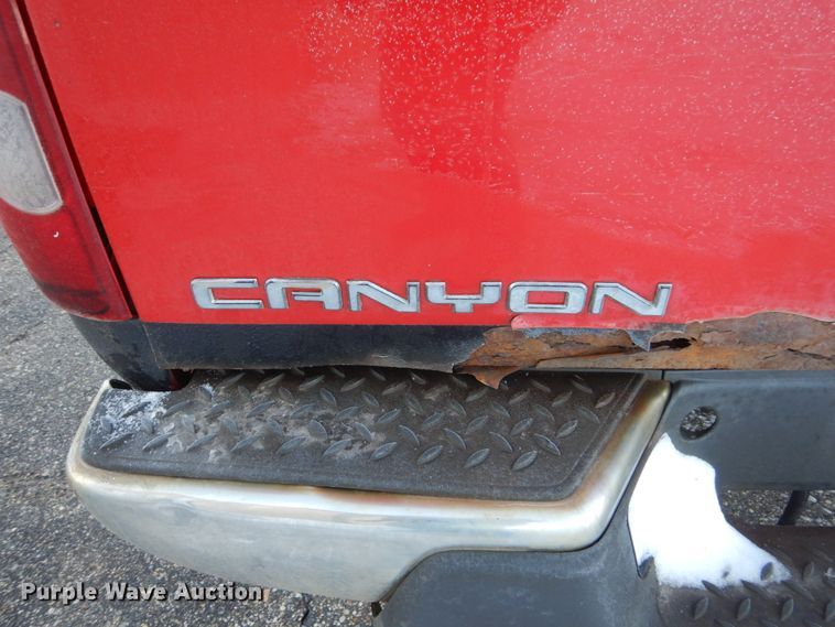 image for item FU9219 2006 GMC Canyon Ext. Cab pickup truck