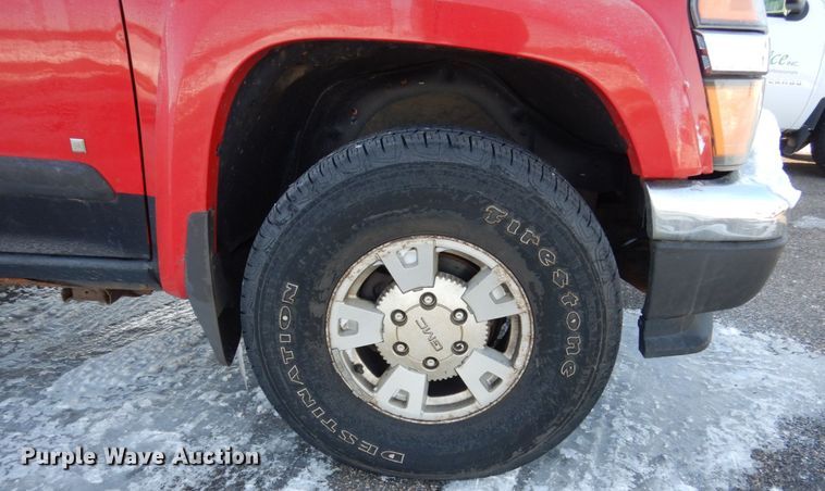 image for item FU9219 2006 GMC Canyon Ext. Cab pickup truck