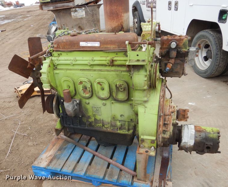 image for item FU9237 (3) Detroit Diesel four cylinder diesel engines