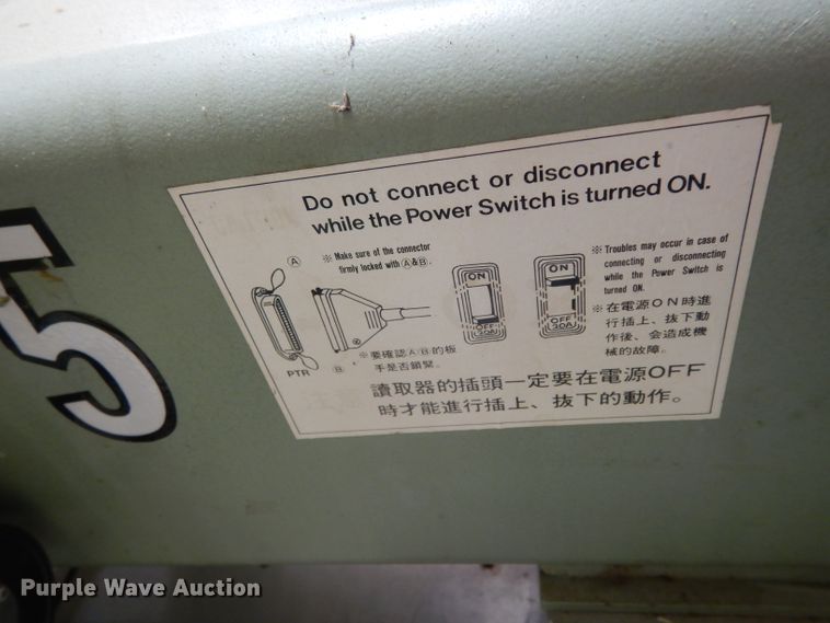 image for item FU9750 Tajima TMEF-H620-W embroidery machine